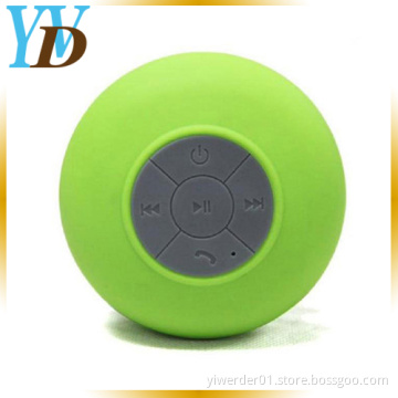 Mini Portable Super Heavy Bass Green Waterproof Mushroom Bluetooth Speakers (YWD-Y11)